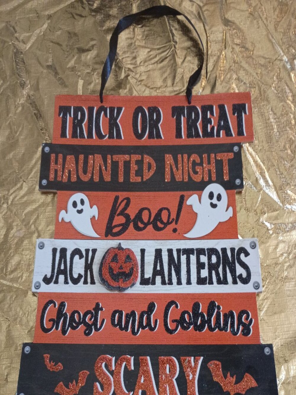 Halloween Decoration Sign
